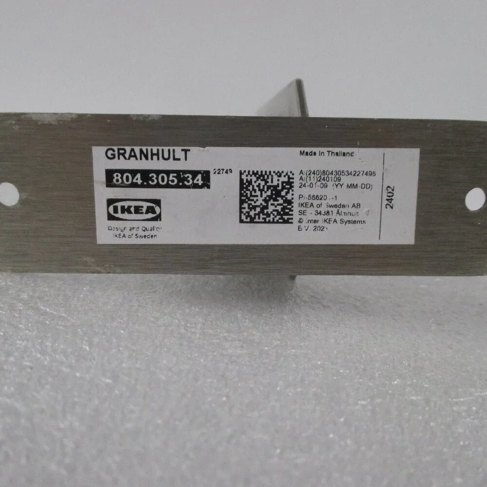 SET OF 2 IKEA GRANHULT SHELF CONNECTING BRACKETS
